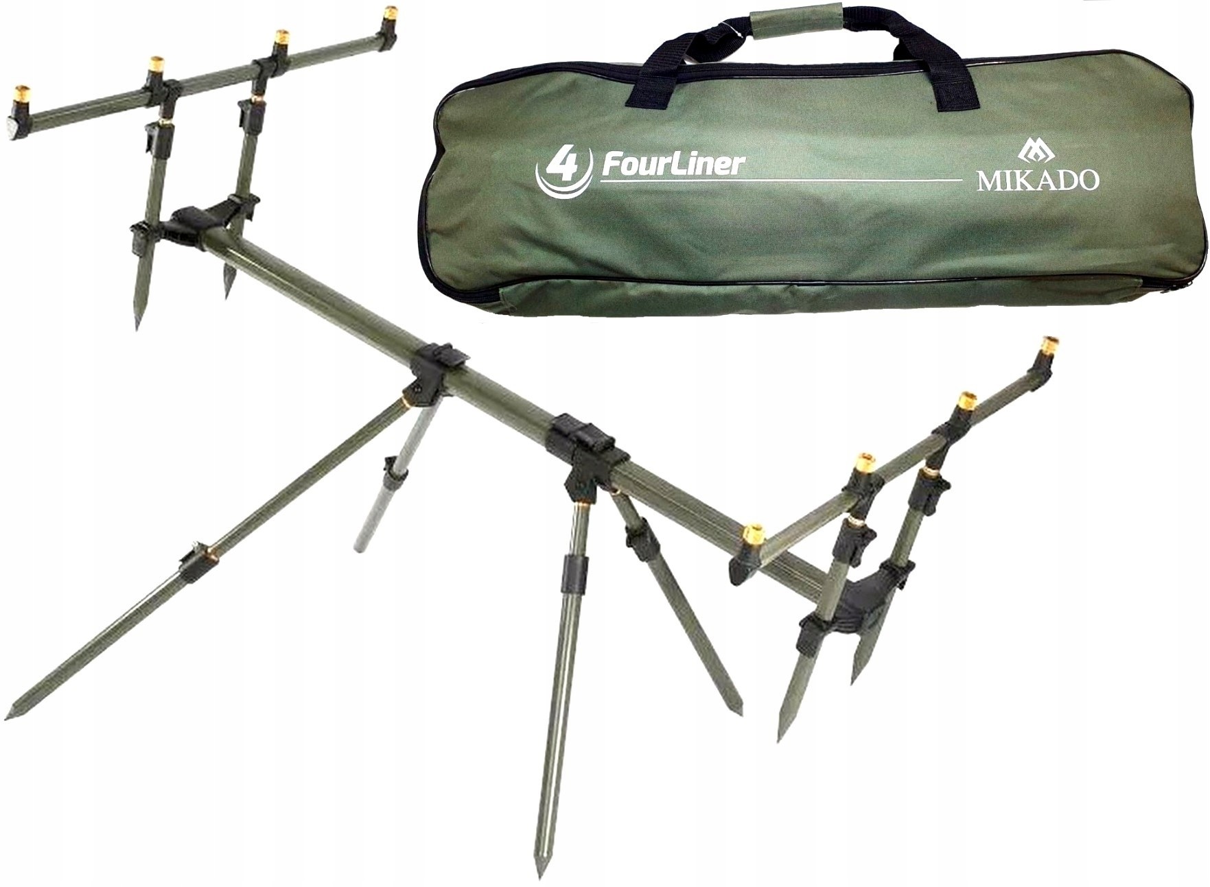 MIKADO Stanowisko Karpiowe Rod Pod Fourliner - 4