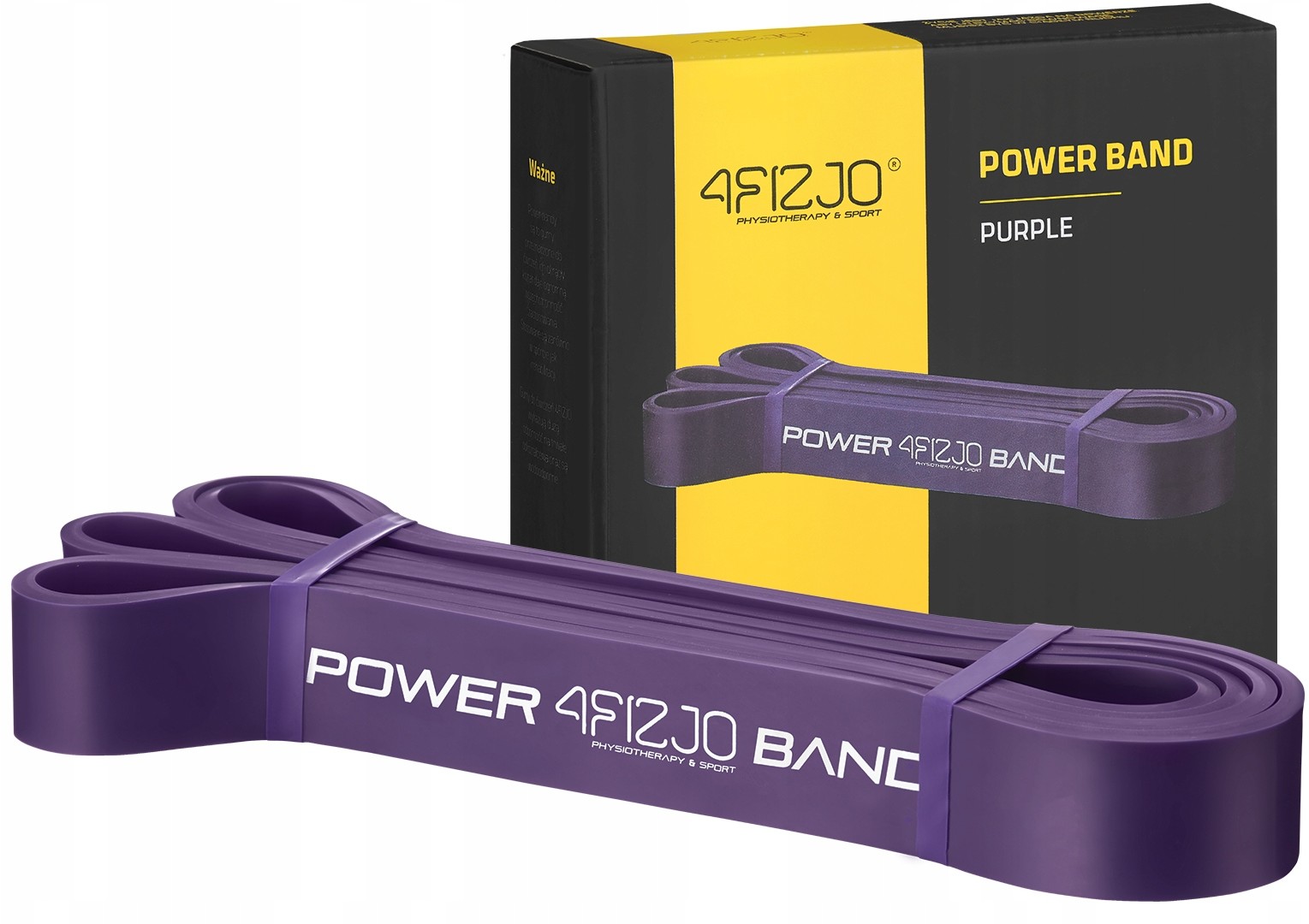 POWER BAND Taśma Guma Do Ćwiczeń Rozciągania P03 4FIZJO