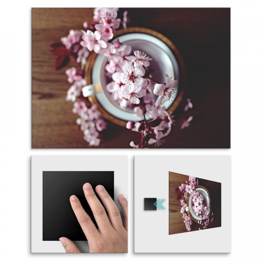 Pix4home Plakat metalowy elegancja natury L POS-L-01376