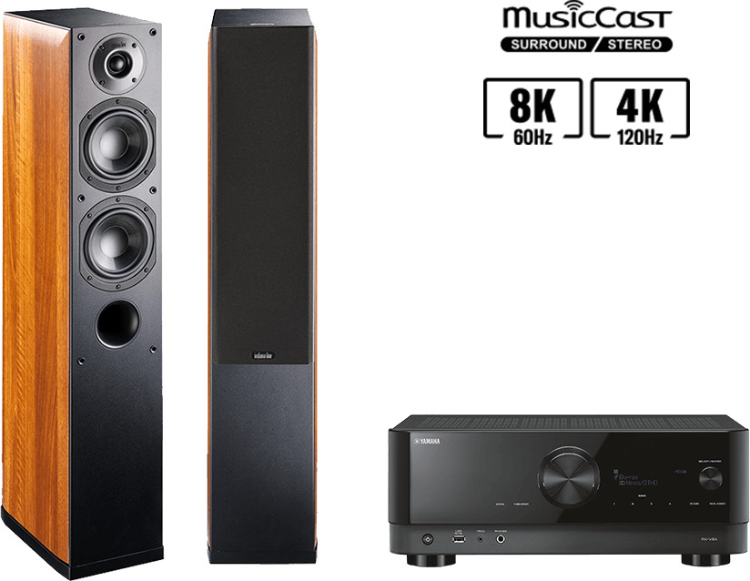 Yamaha RX-V6A + Nota 550 X