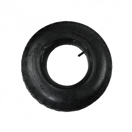 GEKO Opona z dętką do taczki 4.00-8/4PR romb  0299 G71020