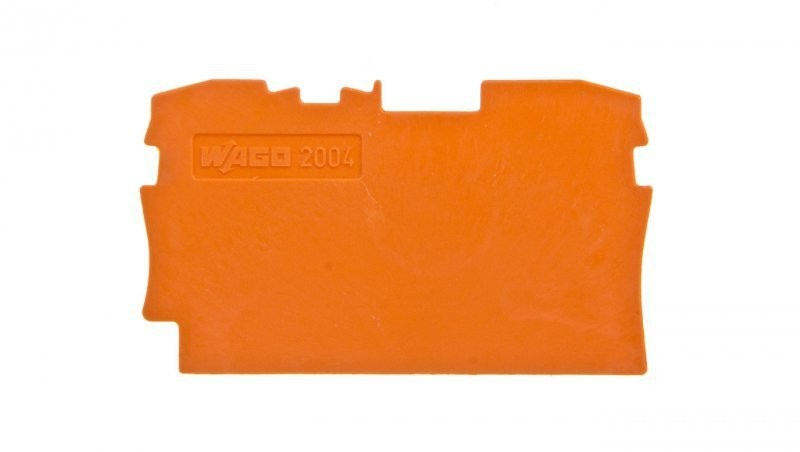 Wago Ścianka końcowa pomarańczowa TOPJOBS 2004-1292 /25szt./ 2004-1292