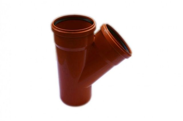 Poliplast Trójnik kanalizacji zewnętrznej KZ 160 X 160 / 45°