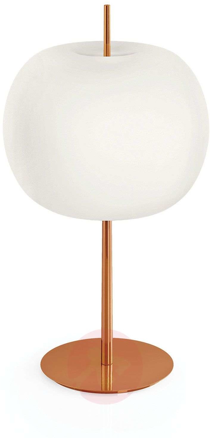 Kundalini Kundalini Kushi XL lampa stołowa miedziana/biała