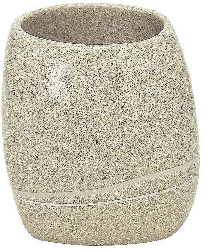 Kleine Wolke Kubek na szczoteczki do zębów Stones Sand Beige 4004478234260