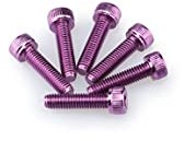 Puig 0147l blister 6 śrub, M5, 20 mm, liliowy 0147L