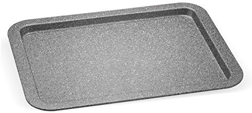 Aeternum Bakeware Petravera Lang dostawy blacha do pieczenia, nierdzewna, szary, szary, 43x29 cm Y0B9STR043