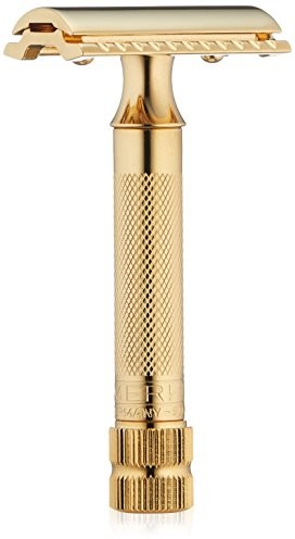 Merkur of Solingen maszynka do golenia, wytrzymały, kolor złoty 9034003-Gold plated