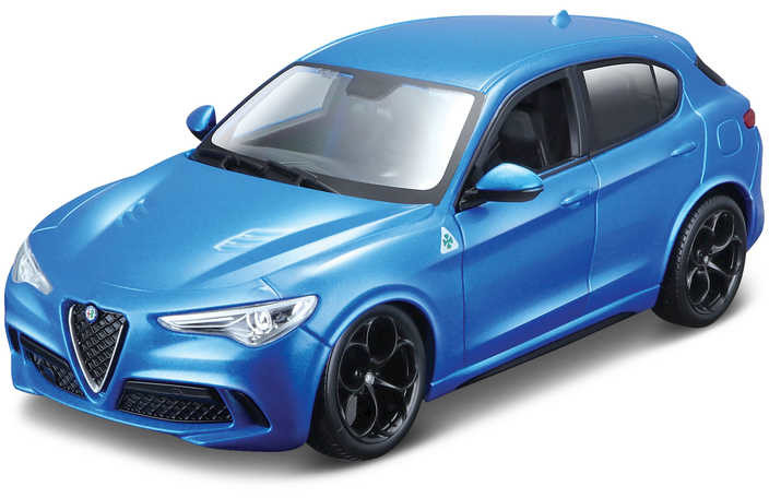 Bburago Autko Alfa Romeo Stelvio Blue 1:24 21086 $$$$