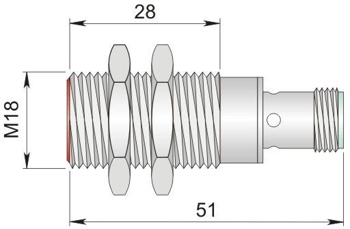 ORNO indukcyjny 18 mm SI18-N5 H I18000138