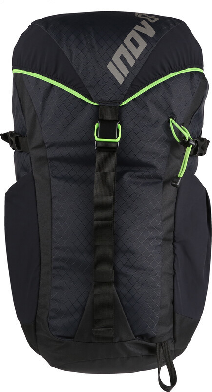 Inov-8 VentureLite 25 Backpack, czarny/zielony 2022 Plecaki turystyczne 001012-BKGN-01-Std