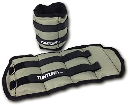 Tunturi obciążniki na nadgarstki, powłoka neoprenowa, waga 2 kg, 2 kg 14TUSFU107