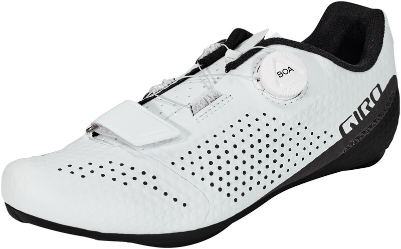 Giro Cadet Shoes Men, white EU 41 2021 Buty szosowe zatrzaskowe 260149-025