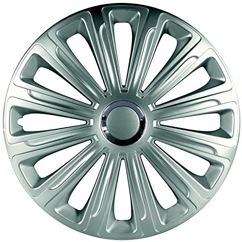 IWH 076003 cala kołpaki ozdobne sepang przysłony, srebrny/chrom, 14, Set of 4 076003