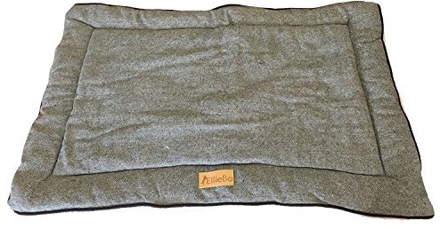 Ellie-Bo Ellie-BO Wendbares poduszka do klatki dla psa/psy Hut, tweed materiału i sztucznego futra, xl