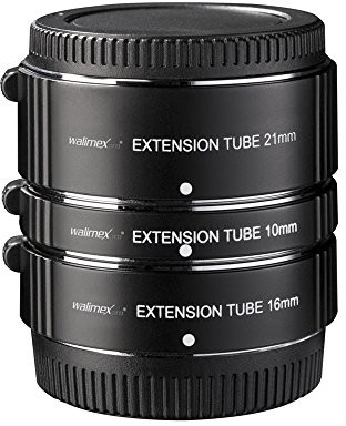 walimex pro Walimex pro automatyka zestaw pierścień pośredni do Fuji X Czarny 21655