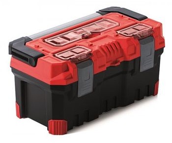 Prosperplast Spora Mocna Skrzynka Narzędziowa Titan Plus 20a Czerwona 1195