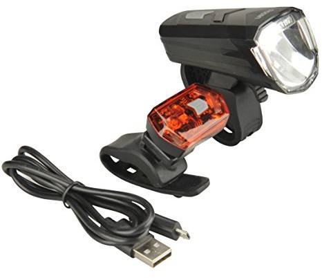 Fischer zestaw świateł LED 30/15 Lux, czarna 85344