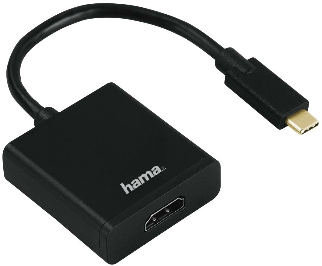 Hama Kabel USB Typ-C HDMI 0.1 m