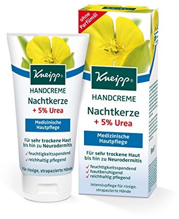 Kneipp Krem do rąk świeca w nocy z 5% ekstraktem Urea, 4er Pack (4 X 50 ML) 911000