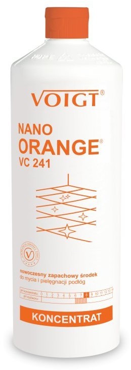 Voigt VC 241 1l. NANO ORANGE nowoczesny i zapachowy płyn do bieżącego mycia VC 241 1l