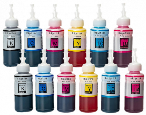 EPSON 12x Tusz Do Epson T6731-6736 70ml CMYK