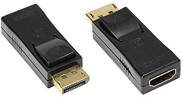 Good Connections przewód przyłączeniowy Mini wyświetlacz Czarny czarny HDMI-DPG