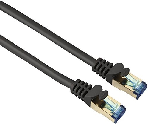 Hama podwójnie ekranowany kabel sieciowy Cat6 RJ-45, szary 00045052