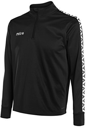 Mitre mitre mężczyzn Delta Quarter Zip, czarny T70044BA1LY