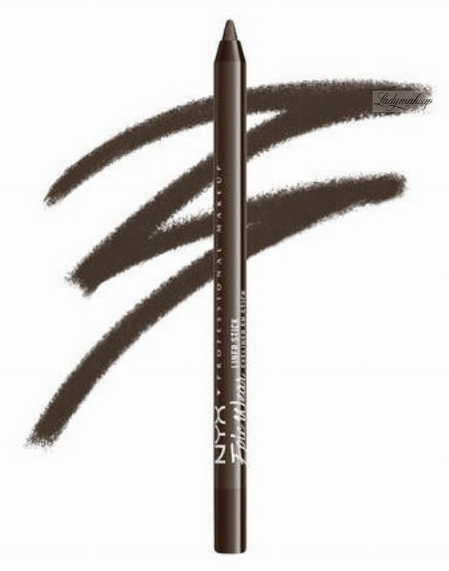 NYX professional makeup Professional Makeup - Epic Wear Liner Stick - Wodoodporny eyeliner w kredce - EWLS07 DEEPEST BROWN