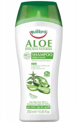 Equilibra Aloe Moisturizing Shampoo nawilżający szampon aloesowy 250ml 63257-uniw