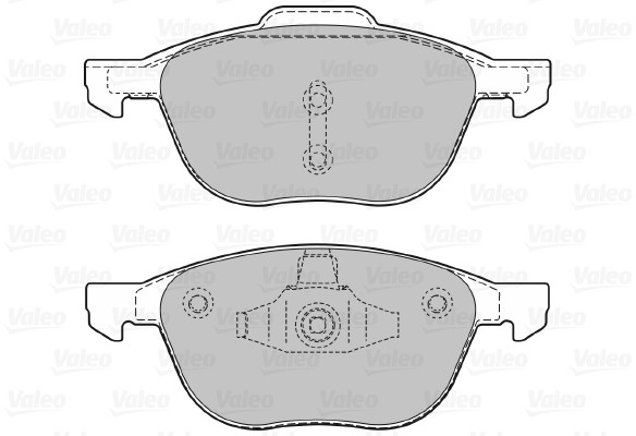 VALEO klocki hamulcowe z nrs 598649 598649