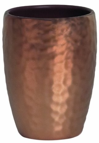 Spirella spirella kubek do mycia zębów Darwin, ceramika, pozyskane wygląd: miedź 10.15334