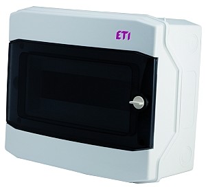 ETI Obudowa natynkowa 12 mod IP65 drzwi transparentne ECH-12PT 001101062 fotowoltaika
