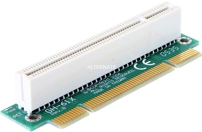 DeLOCK Riser PCI adapter Wewnętrzny, Karta typu riser