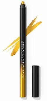Haus Laboratories Lady Gaga: żel do oczu i eyeliner w płynie, wodoodporny, z filcową końcówką w kolorze czarnym, brązowym i wegański, nie testowany na zwierzętach.
