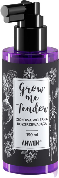 Anwen Anwen Grow Me Tender Ziołowa wcierka rozgrzewająca 150ml 60509-uniw