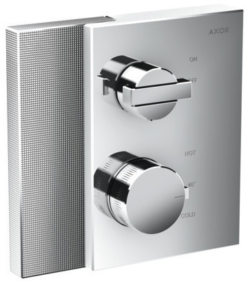 Hansgrohe Edge Jednouchwytowa bateria prysznicowa podtynkowa z zaworem odcinającym chrom 46751000