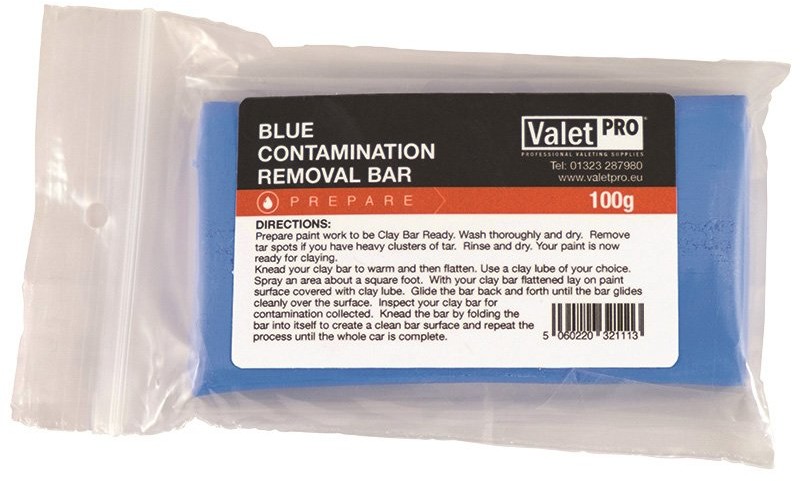 ValetPRO Blue Contamination Removal Bar - Twarda glinka 100g
