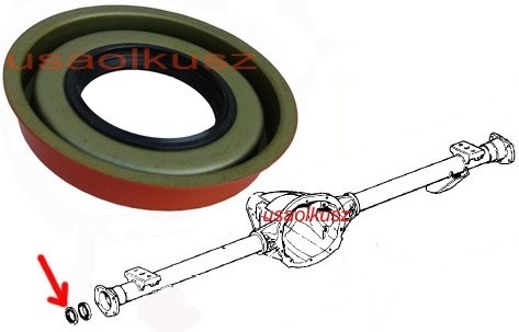 PRECISION Uszczelniacz półosi tylnego koła Chevrolet Astro 2003