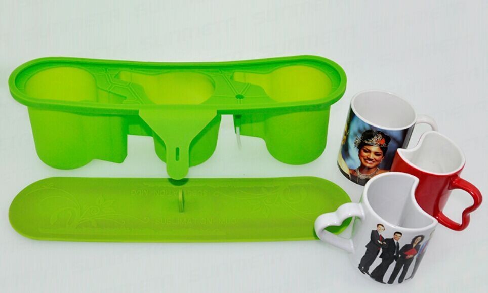 Przystawka silikonowa do maszyny 3D na kubek ceramiczny POTRÓJNA catalog96807