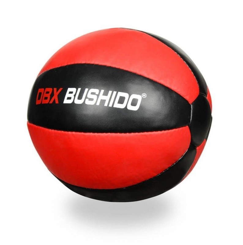 Bushido DBX Piłka lekarska treningowa, ze skóry Rexion ARB-2301 - 5 kg 1BU-1834