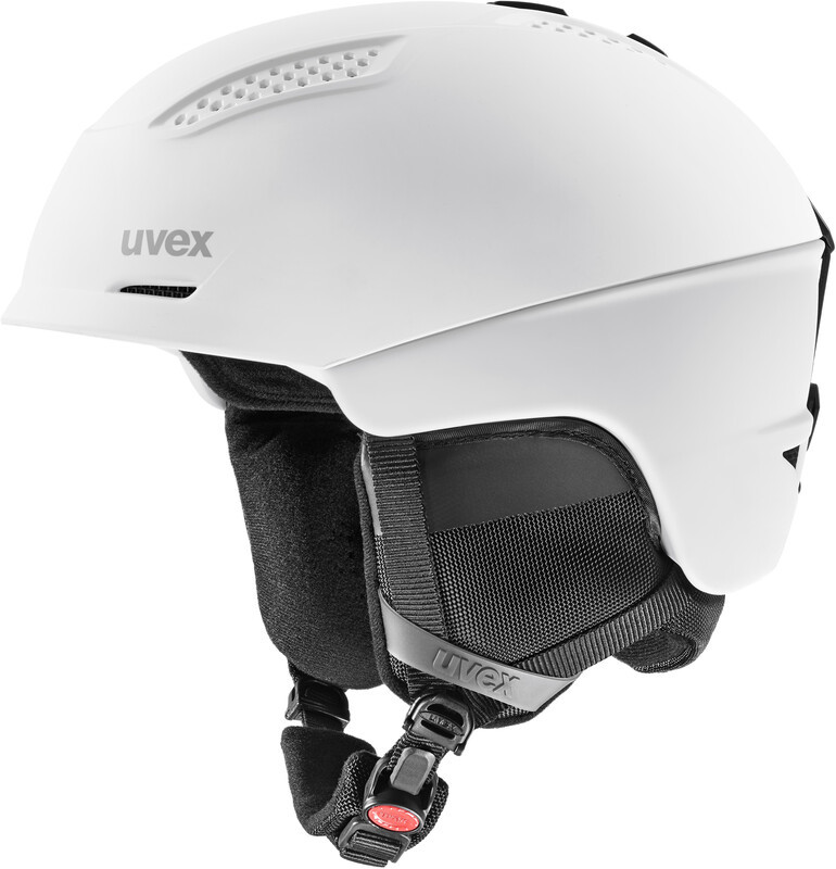 Uvex Ultra Helmet, biały/czarny 52-55cm 2021 Kaski narciarskie S5662482003