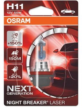 Osram Osram H11 Night Breaker Laser + 150% | Blister 64211NL-01B