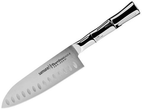 Samura Samura Bamboo nóż santoku hollow ground 160mm SBA-0094