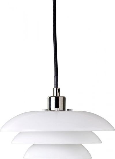 Dyberg Larsen Lampa wisząca  lampa wisząca DL20 Opal led 20 x 9 cm stal 5W biała twm_831132