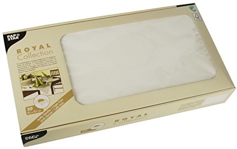 Papstar , 20 obrusy na środek stołu, tissue 