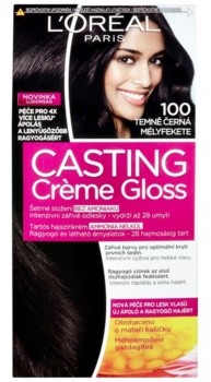 Loreal Paris Paris Casting Creme Gloss farba do włosów odcień 100 Deep Black