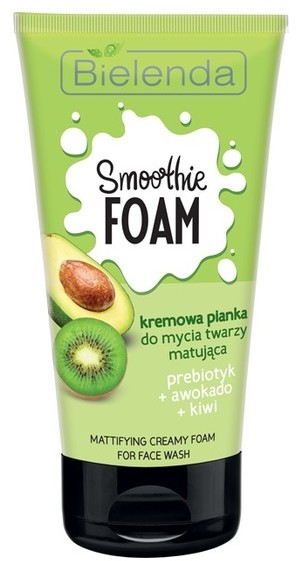 Bielenda SMOOTHIE KREMOWA PIANKA DO MYCIA TWARZY MATUJĄCA