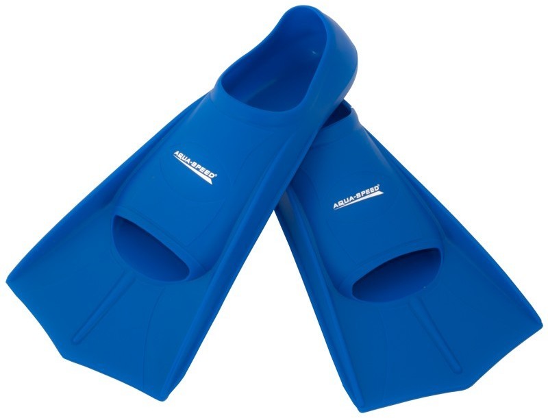 Aqua-speed Płetwy treningowe AquaSpeed krótkie 11 niebieskie Rozmiar buta: 47-48 2722_N_47-48